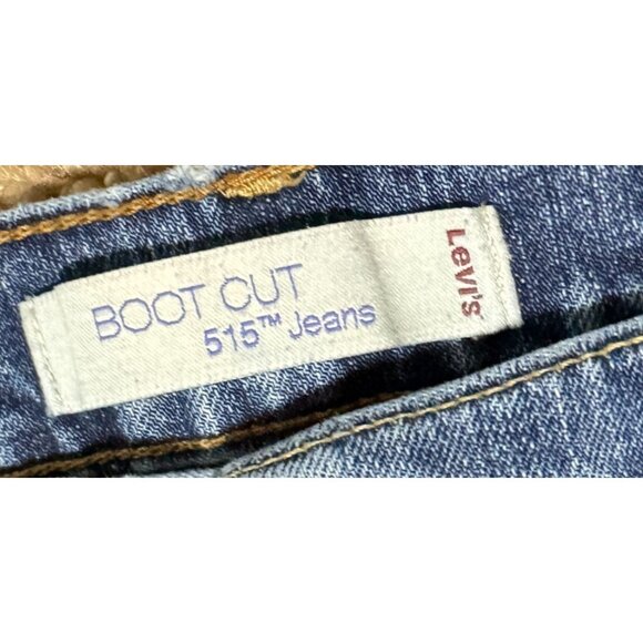 Levi's Blue Boot Cut Jeans for Women - Picture 6 of 6